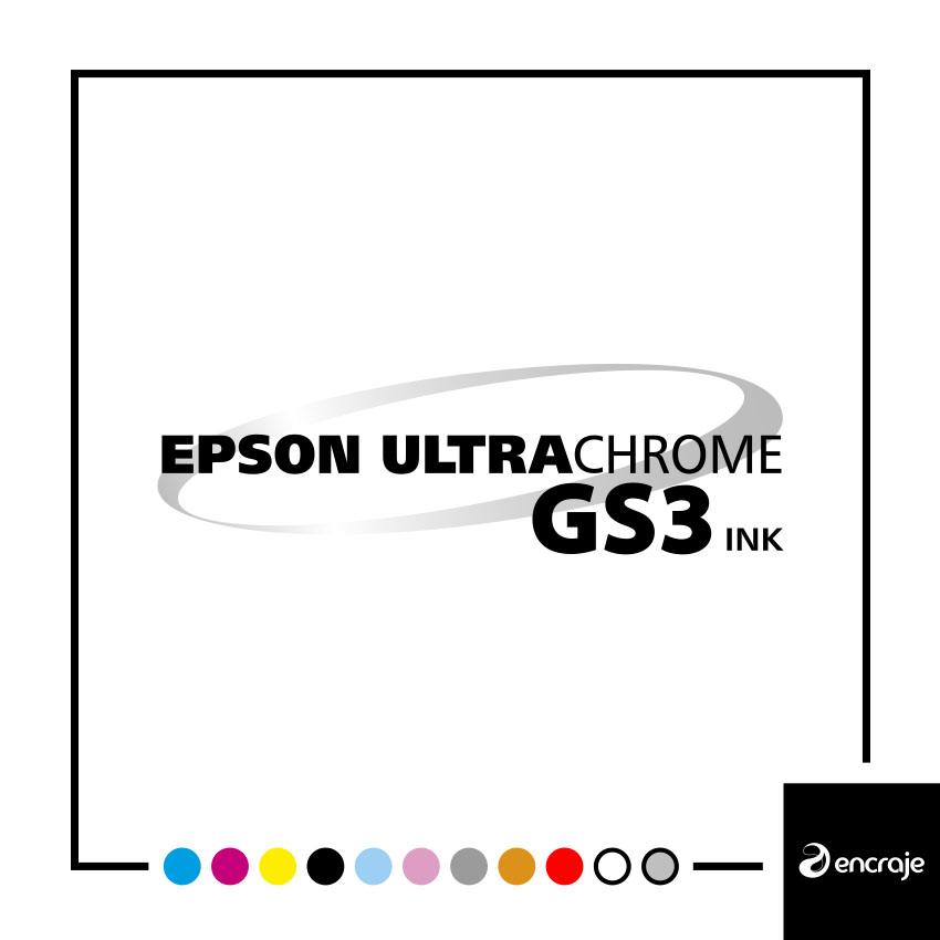 Cartouches EPSON UltraChrome GS3 : Encres Solvant