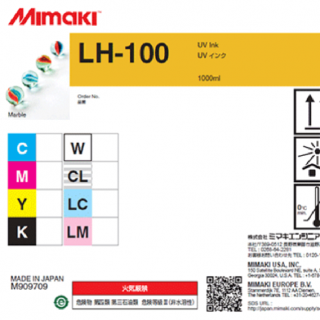 Vernis Mimaki LH-100 - UV Rigide - 1L