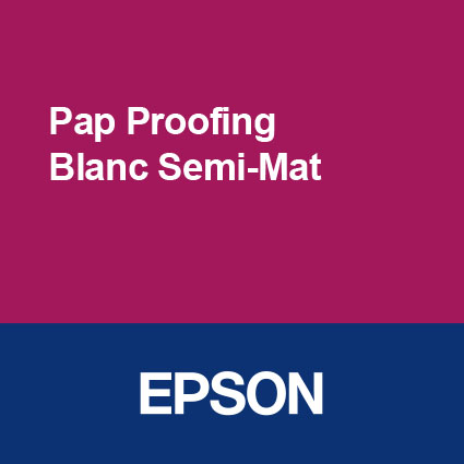 Papier Proofing Blanc Semi-Mat - EPSON