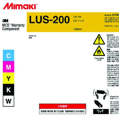 Encre Mimaki LUS-200 - UV Souple 3M - 1L