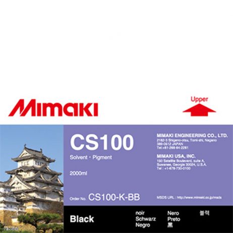 Encre Mimaki CS100 - Solvant - 2L
