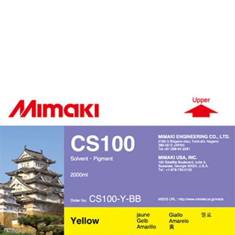 Encre Mimaki CS100 - Solvant - 2L