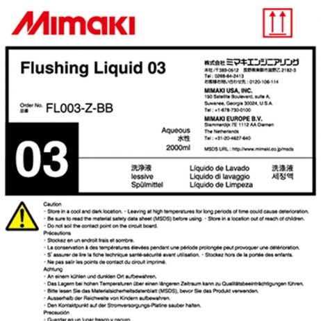 Liquide de Nettoyage 03 Mimaki FL003-Z-BB