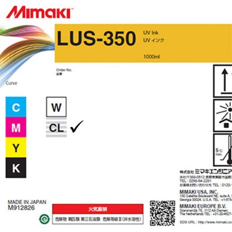 Encre Mimaki LUS-350 - UV Étirable - 1L