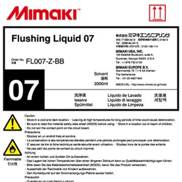 Liquide de nettoyage 07 Mimaki - UV - 2L - FL007-Z-BB