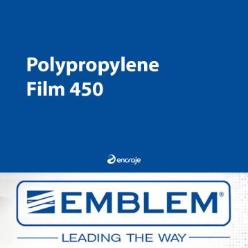 Film Polypropylène Opaque Mat EMBLEM Block-out 450 µm